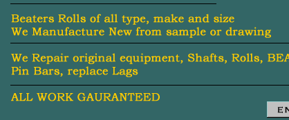 Reel-Tex, Inc. 704.868.4419